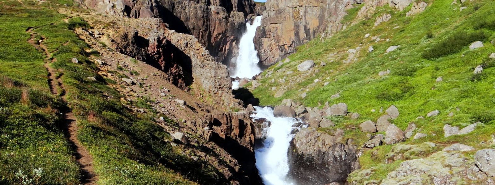 Fardagafoss Waterfall