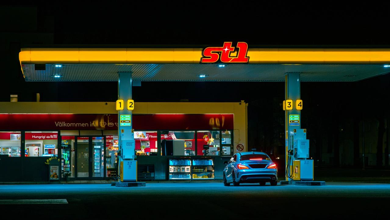 Sort out fuel — pumps want a PIN card or an app
