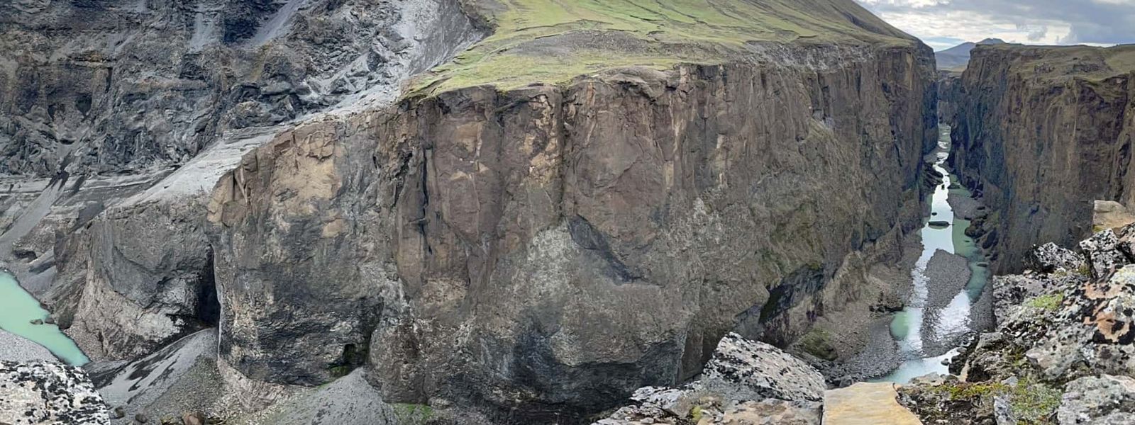 Hafrahvammagljufur Canyon