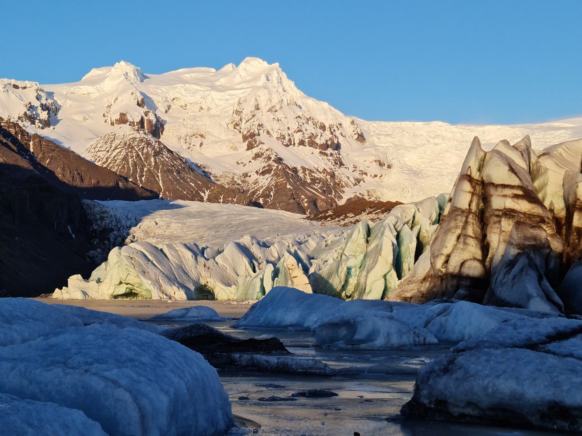 Svinafellsjokull Glacier