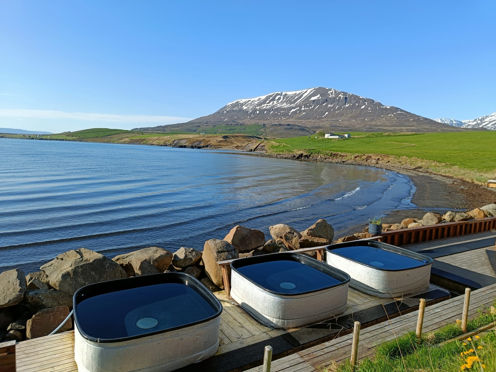 Лазні на пляжі Хауганес