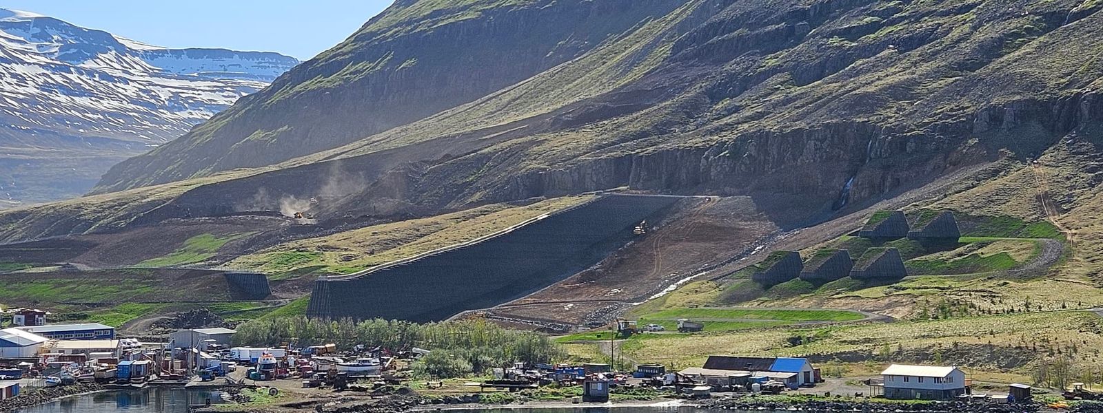 Bjolfur Mountain Avalanche Barriers