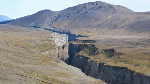 Hafrahvammagljufur Canyon