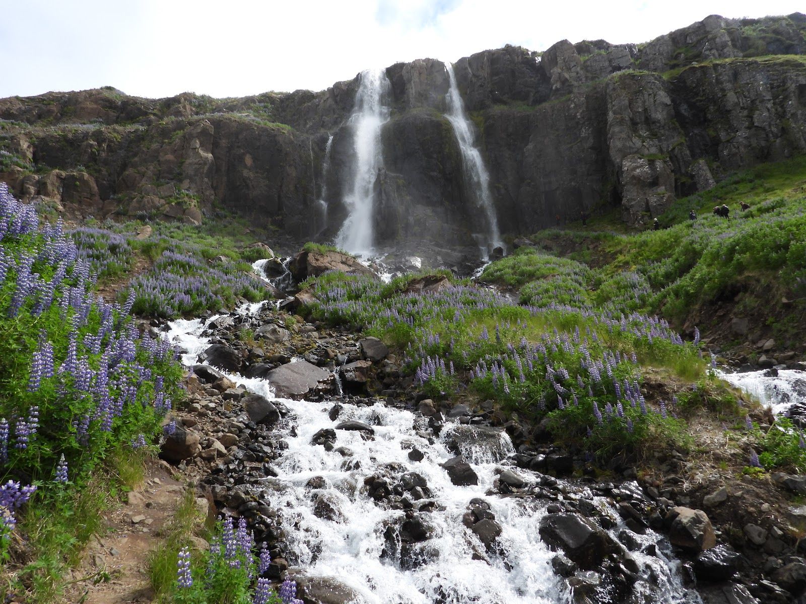 Búðareyrarfoss Waterfall
