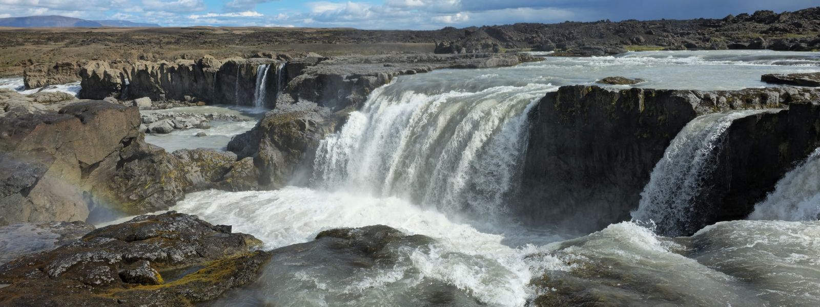 Hrafnabjargafoss Waterfall