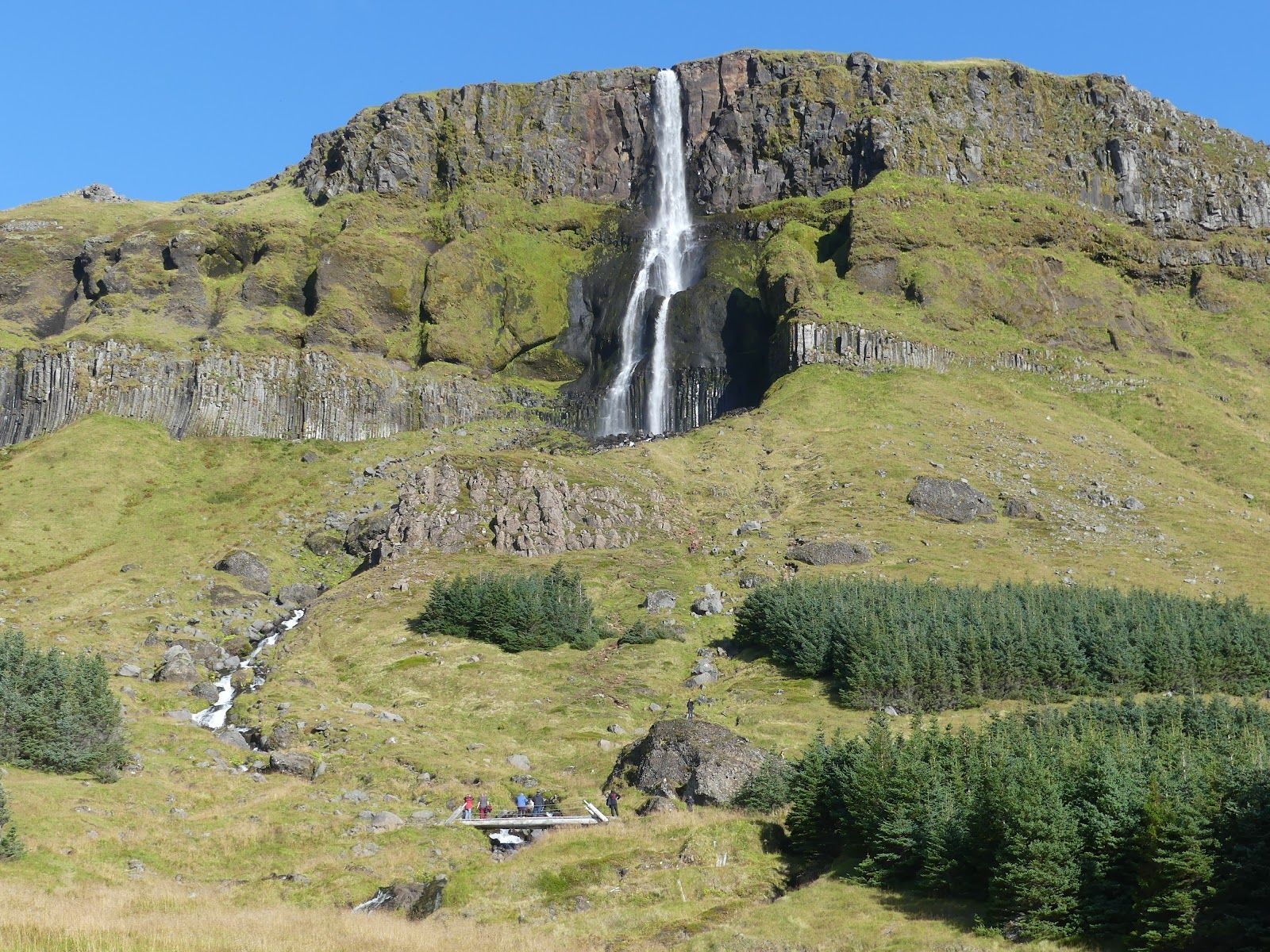 Bjarnarfoss Waterfall