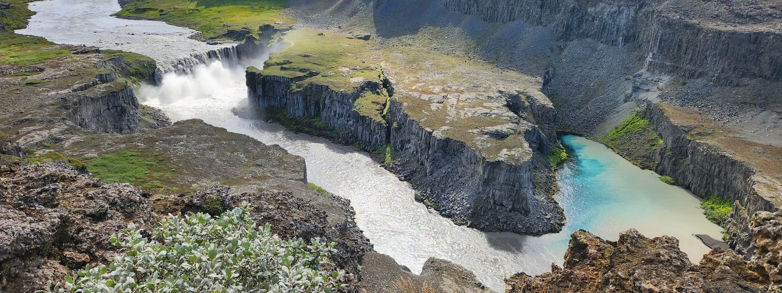 Hafragilsfoss Waterfall