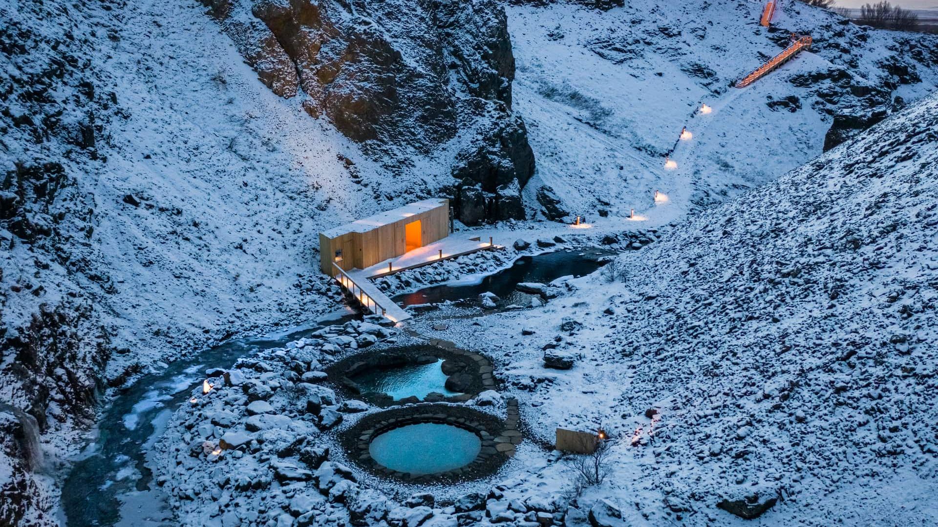 Купальни каньона Хусафедль