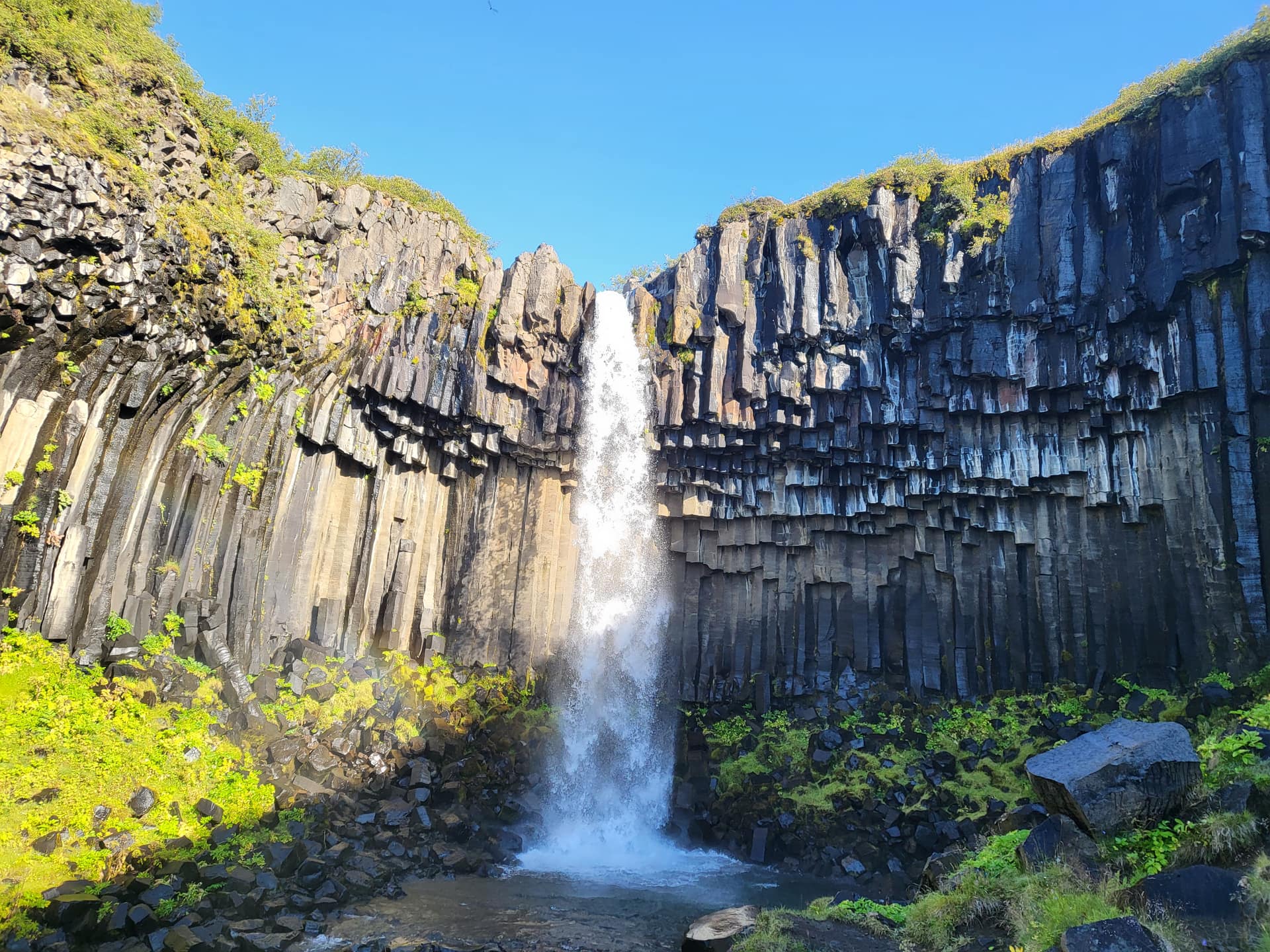 Svartifoss Waterfall