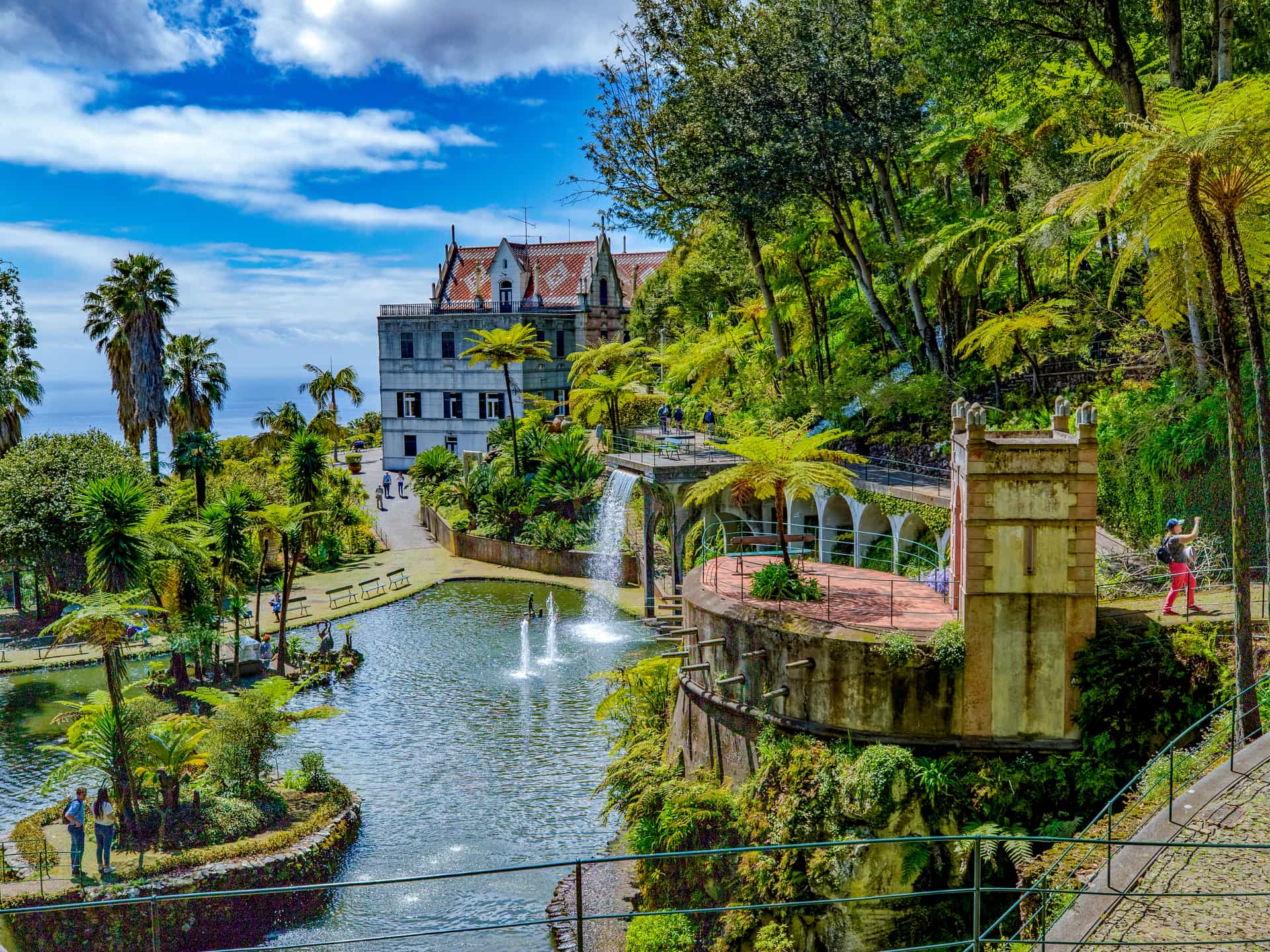 Тропический сад Монте Палас Мадейра