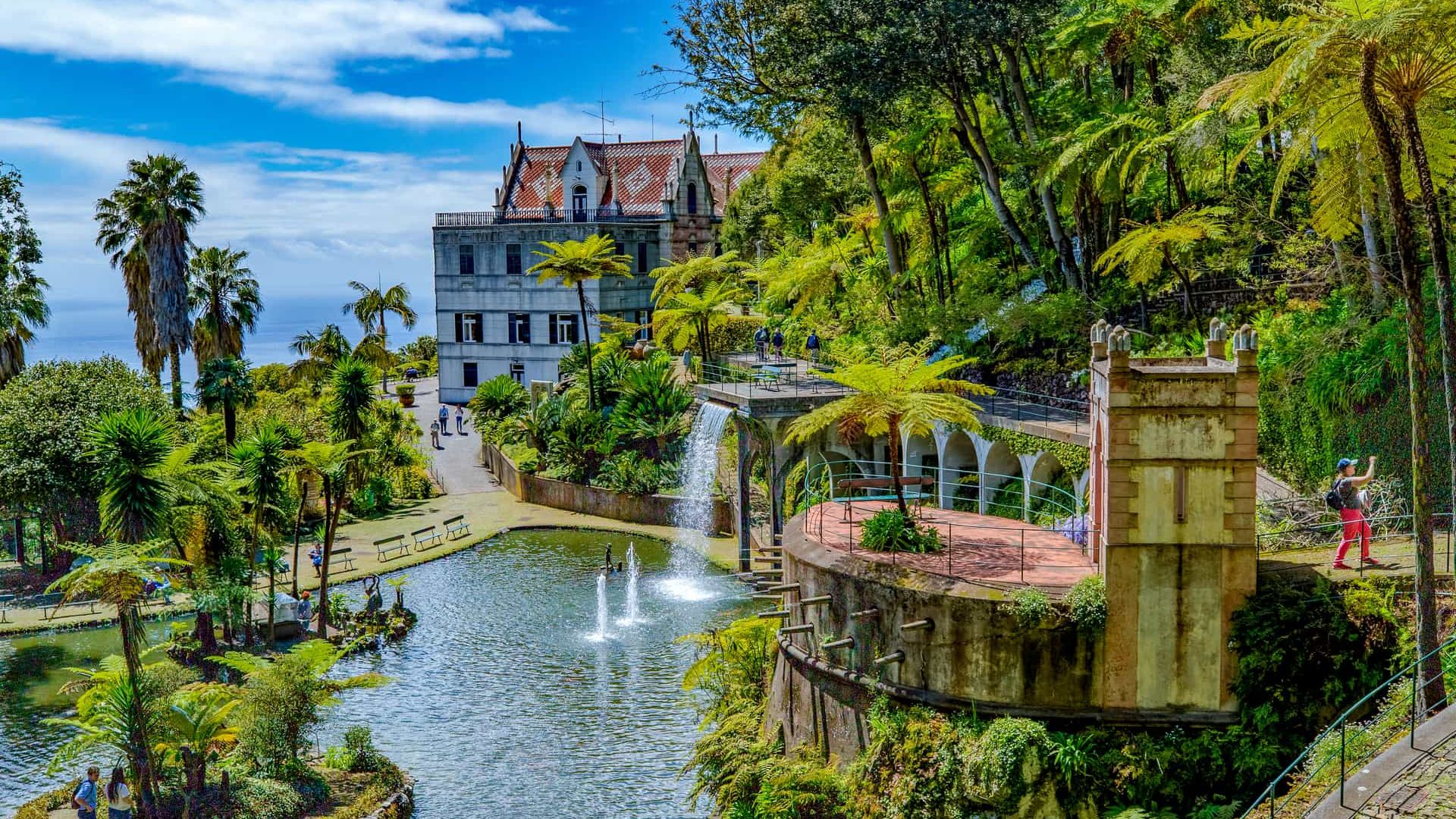 Тропический сад Монте Палас Мадейра