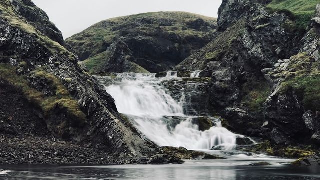 Breiddalsafoss Waterfall