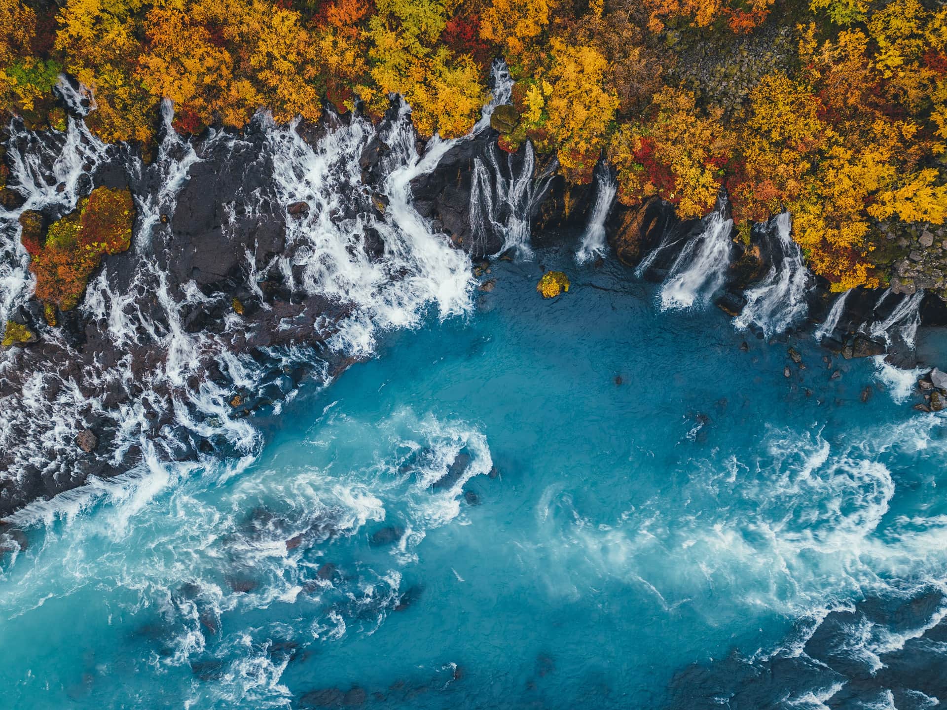 Водоспади Храунфоссар