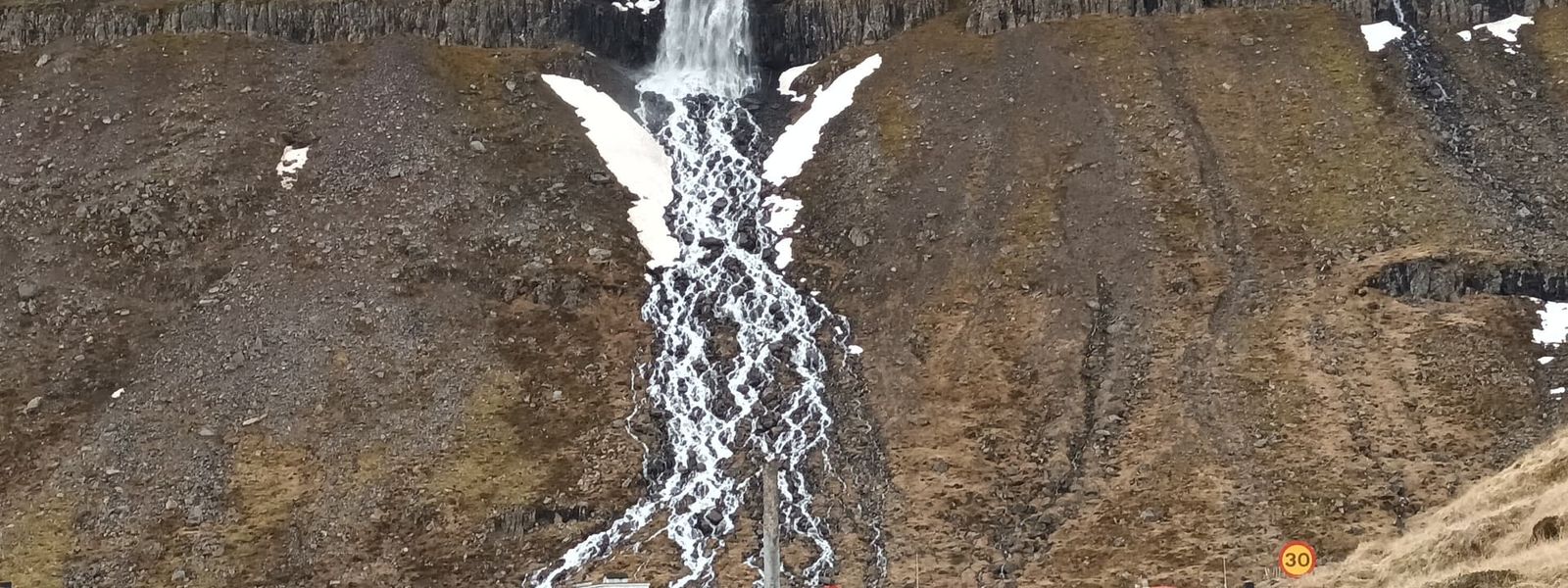Djupavikurfoss Waterfall