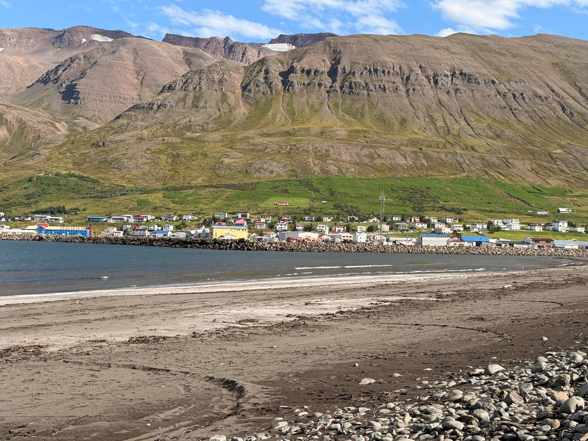 Olafsfjordur Beach