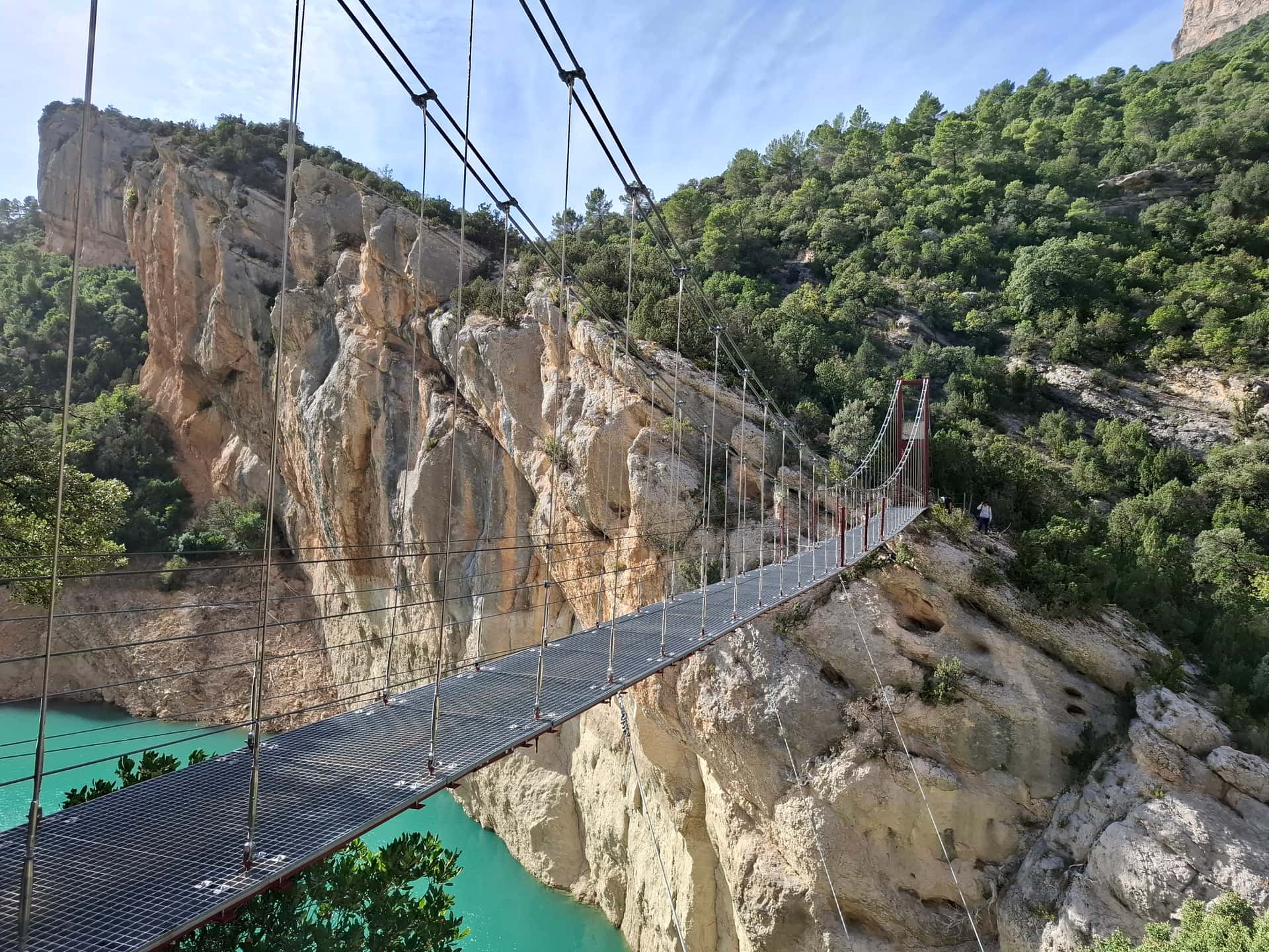 Мост над водохранилищем Канельес