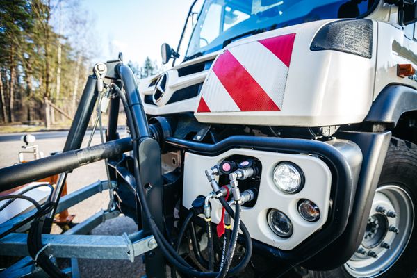 Pārdošanā: Mazlietots Mercedes-Benz Unimog U318 (2019)!