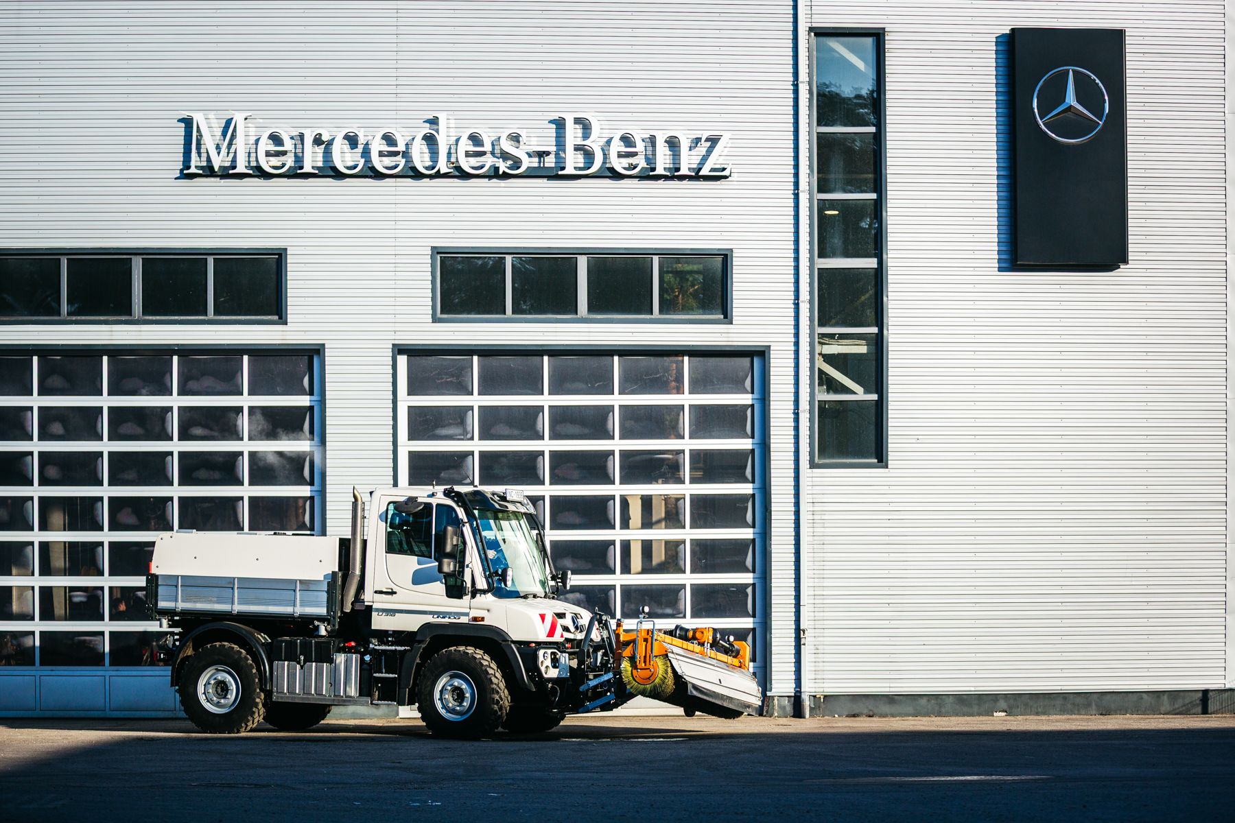 Pārdošanā: Mazlietots Mercedes-Benz Unimog U318 (2019)!