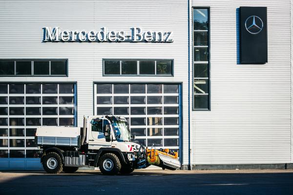 Pārdošanā: Mazlietots Mercedes-Benz Unimog U318 (2019)!