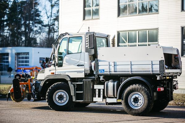 Pārdošanā: Mazlietots Mercedes-Benz Unimog U318 (2019)!