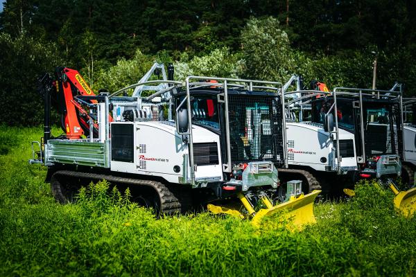 Nododam AS Sadales tīkls trīs jaunus Prinoth Panther T6 kāpurķēžu traktorus