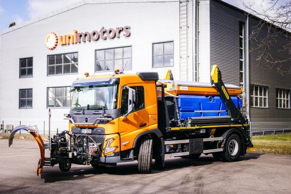 Nesen kā Kuldīgas komunālie pakalpojumi SIA piegādājām mūsu aprīkotu automašīnu