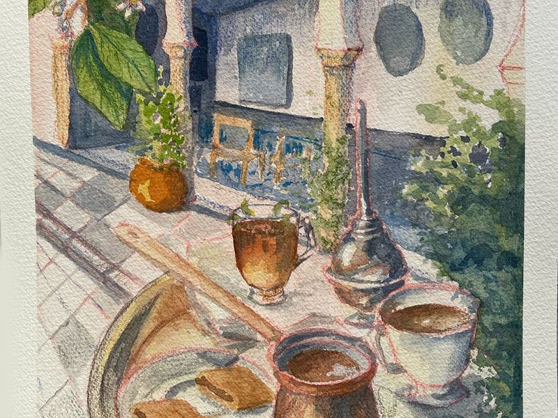 Tunisian Corners — A Watercolor Collection - Image 7