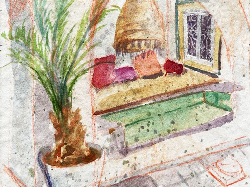 Tunisian Corners — A Watercolor Collection - Image 1