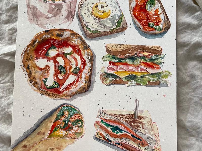 Watercolor Food & Drink Clipart Collections - Image 5