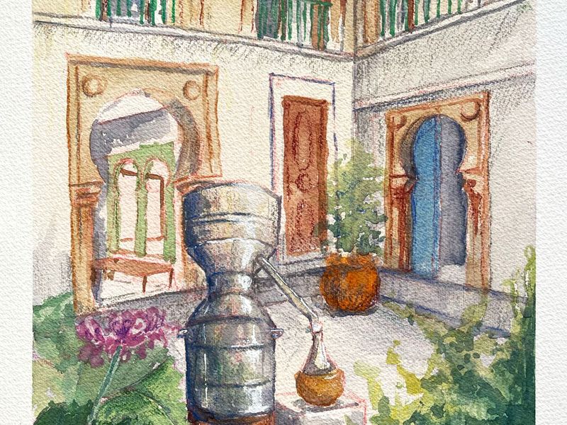 Tunisian Corners — A Watercolor Collection - Image 8