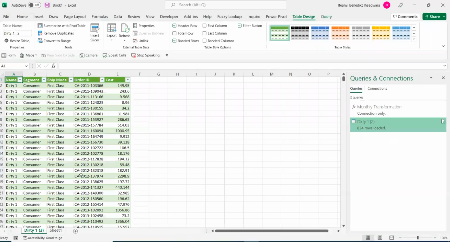 Resagratia | Working with business data in Power Query