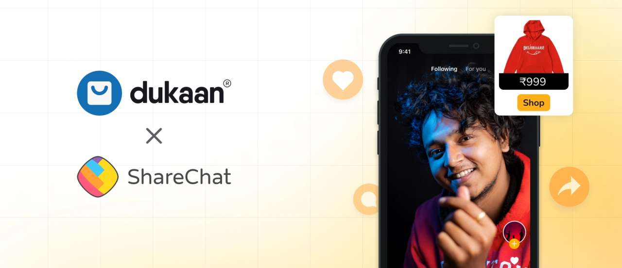 Dukaan partners with ShareChat and Moj, enables merchants to collaborate with influencers and grow their business