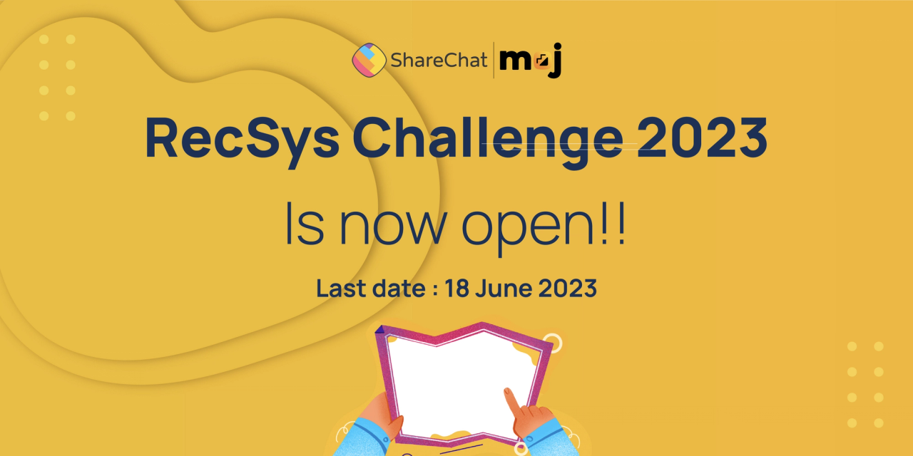 ShareChat News ShareChat brings the globally acclaimed ACM’s RecSys