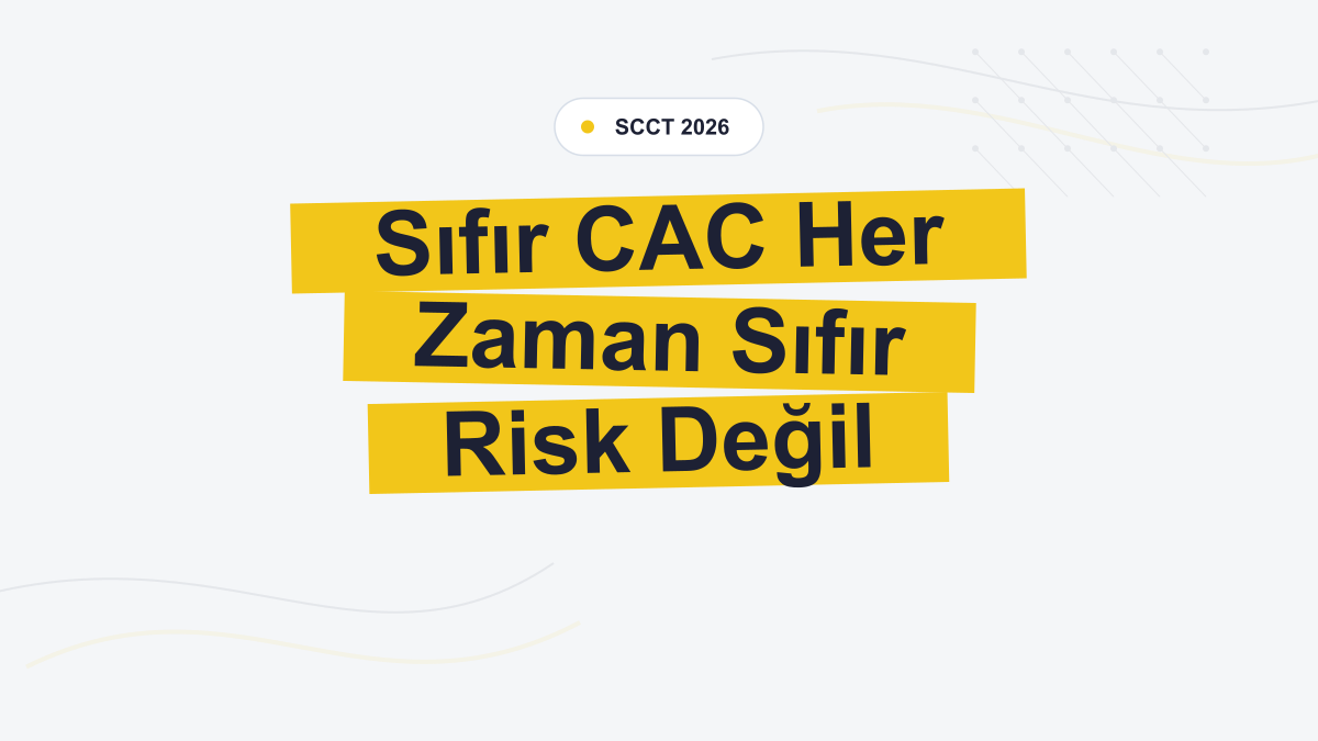 CAC Sıfır Olsa da Kalsifiye Olmamış Plak MACE Riskini Artırıyor