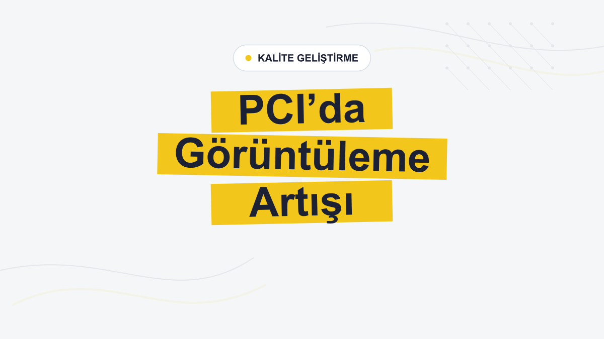 Kalite Programı PCI’da İntrakoroner Görüntüleme Kullanımını Artırdı