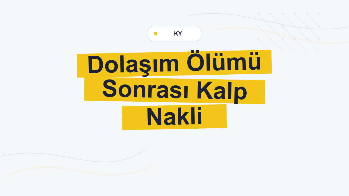 Dolaşım Ölümü Sonrası Kalp Nakli Yaygınlaşırken Erken Sonuçlar Korundu