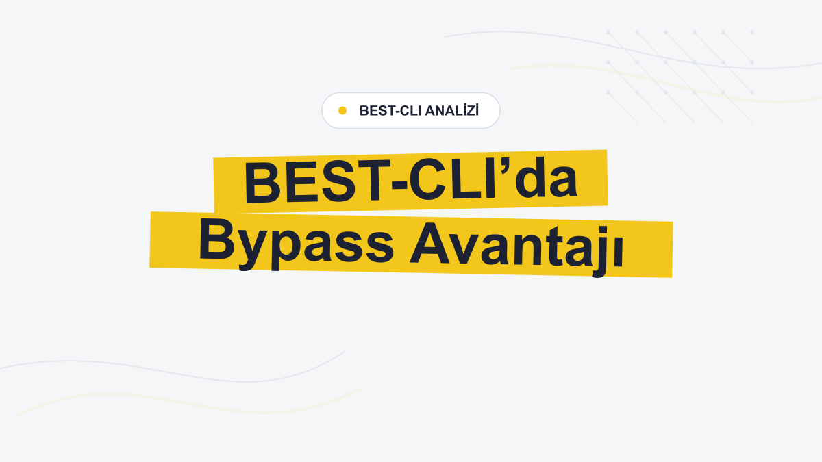 BEST-CLI Ekonomik Analizinde Ven Bypass Endovasküler Tedaviye Üstün