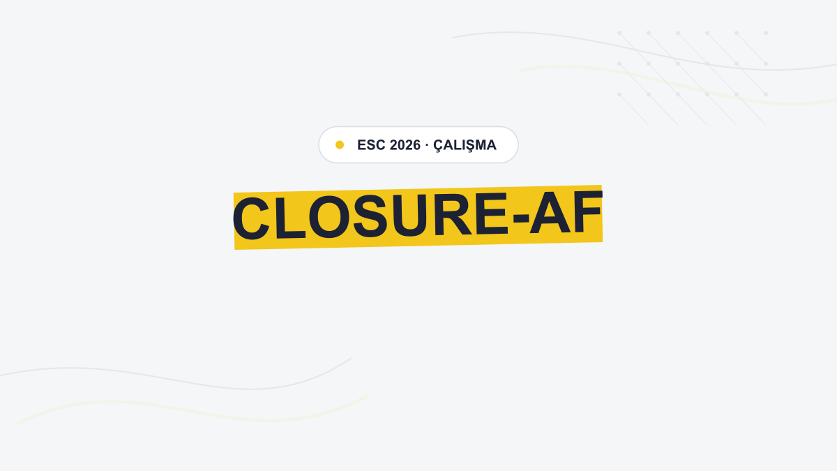 CLOSURE-AF: Kadınlarda LAAO İçin Dikkat Gerektiren Alt Grup Bulguları