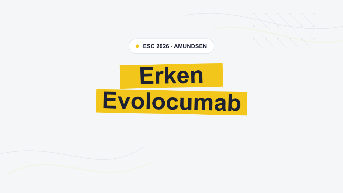 AMUNDSEN: Erken Evolocumab Kolesterol Hedefine Ulaşmayı Artırdı, Bir Yıllık Klinik Sonuç Değişmedi