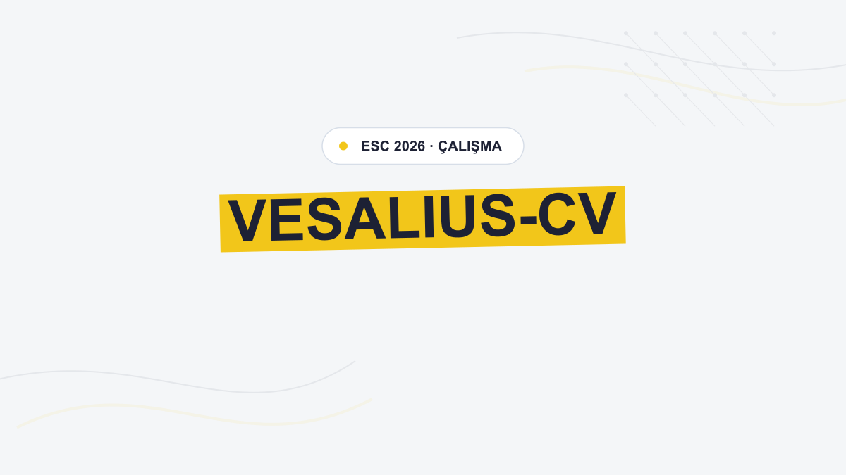 VESALIUS-CV: Evolokumab ile Tüm Nedenlere Bağlı Ölümde Azalma