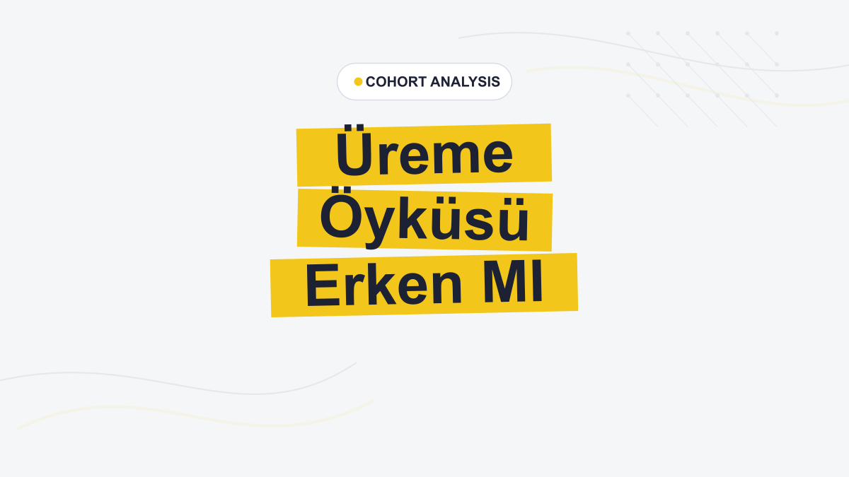 Kadınlarda Üreme Öyküsü Erken MI Riskini Aydınlatabilir