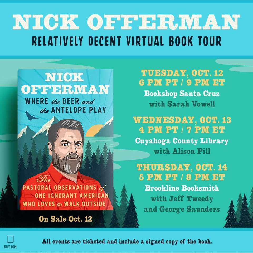 nick offerman live tour 2023