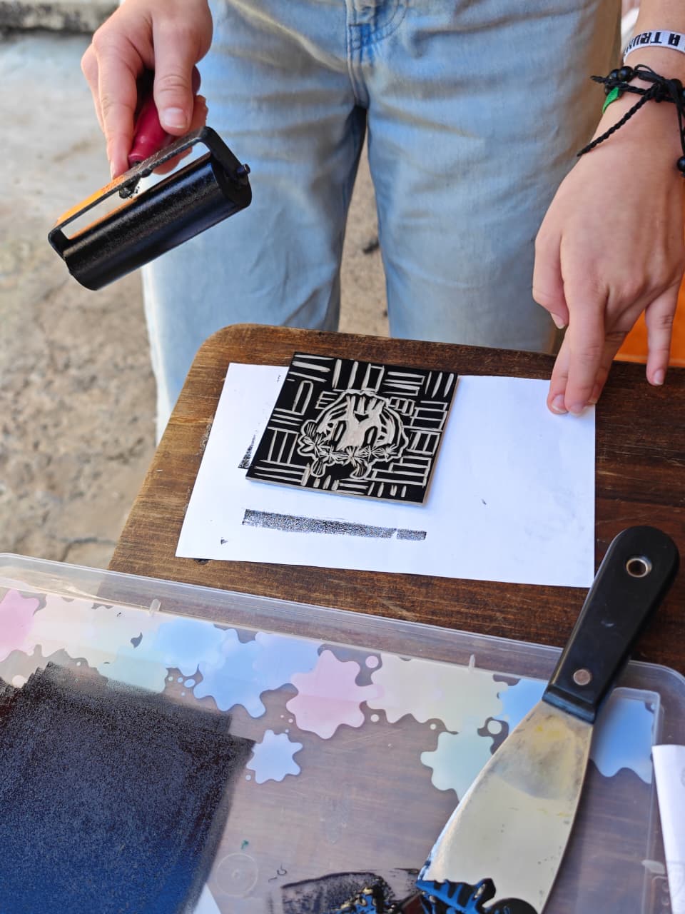 Engraving Workshop with Ludwing
