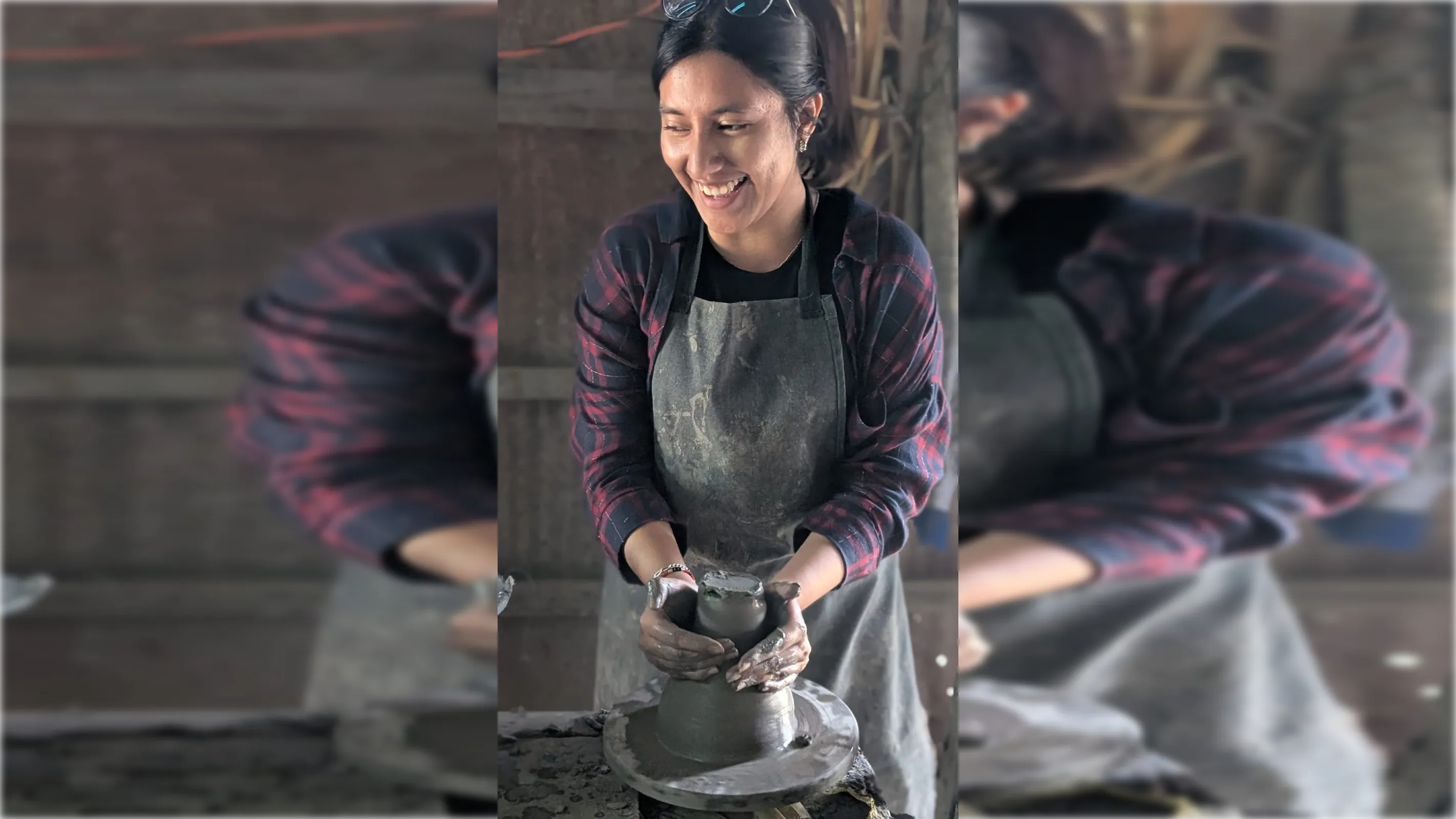 Hands in clay: Atzompa "Los ardillas"