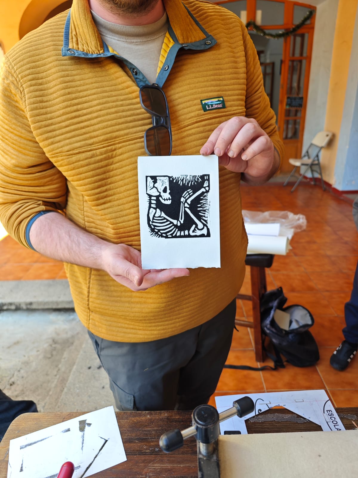 Engraving & Printmaking Workshop: Día de Muertos Edition