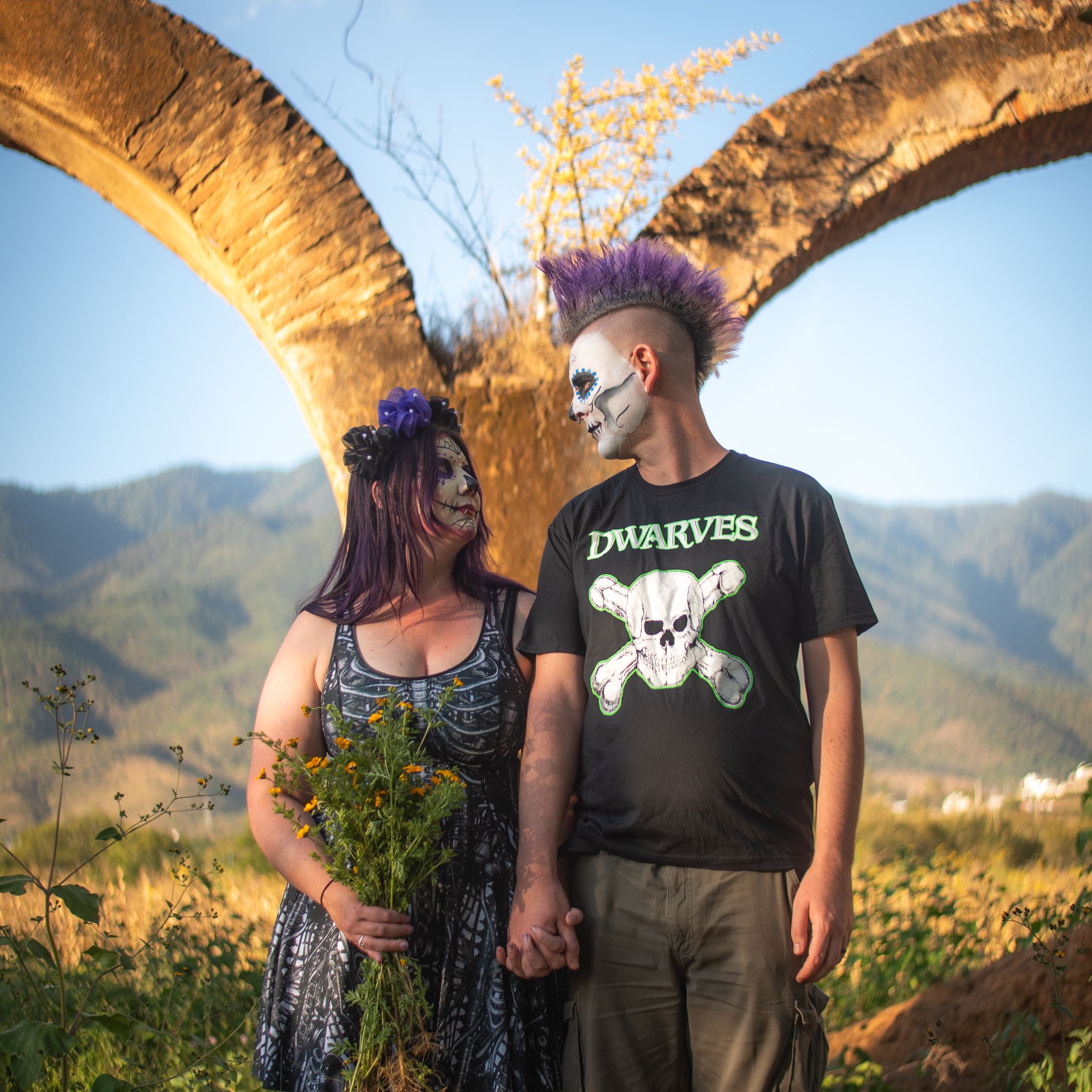 Day of the Dead Photoshoot in Oaxaca with Optional Face Painting