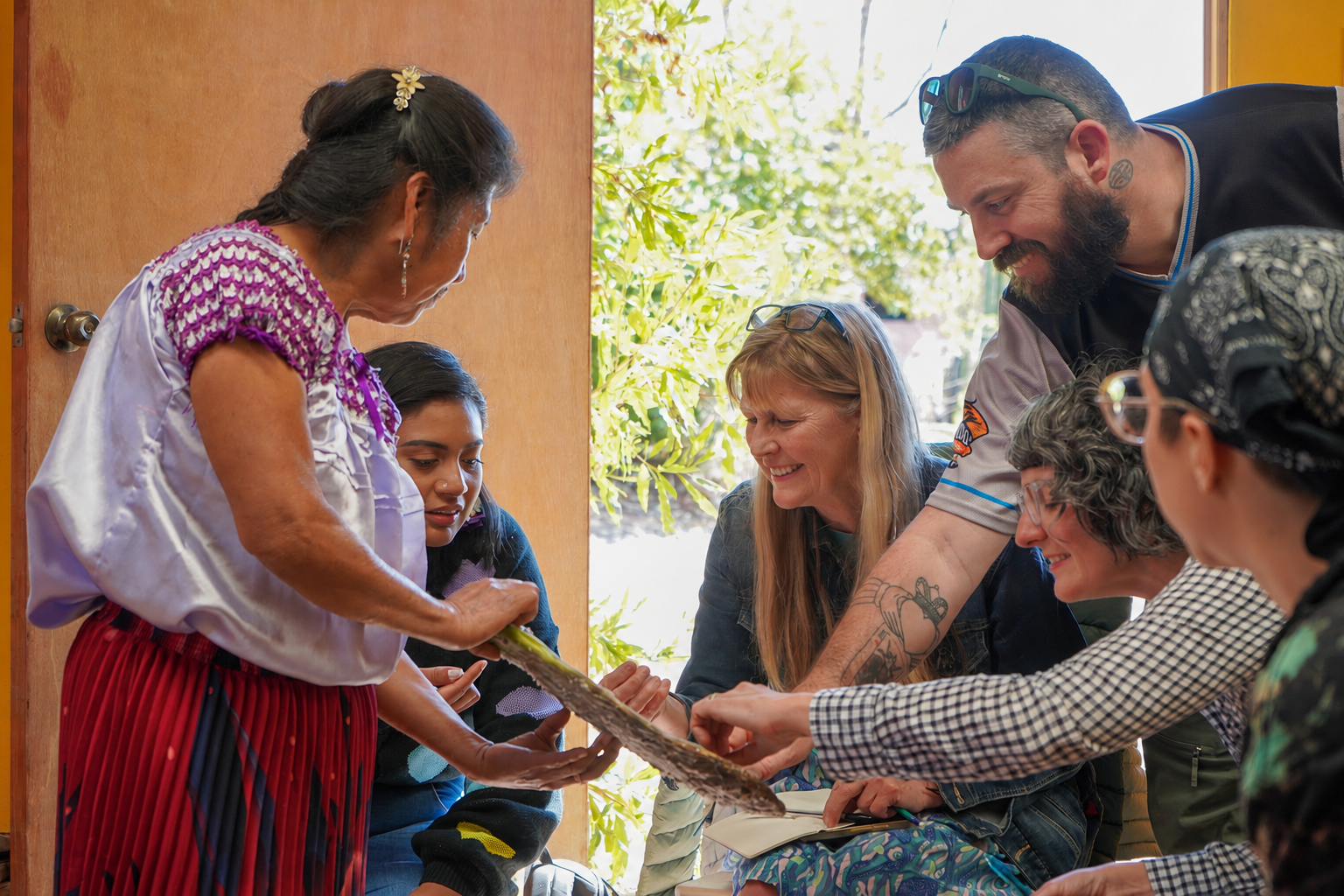 Day of the Dead Natural Dye Workshop with Doña Josefina
