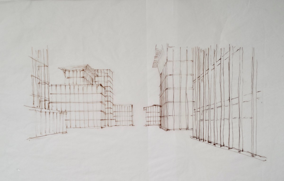 Architectural sketch