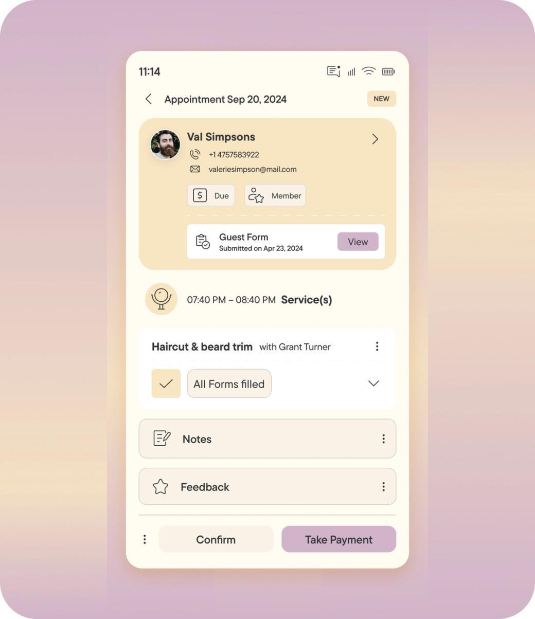 Queue Control App Barber Barbershop Software: Scheduling, POS & Walk-In Management | Zenoti
