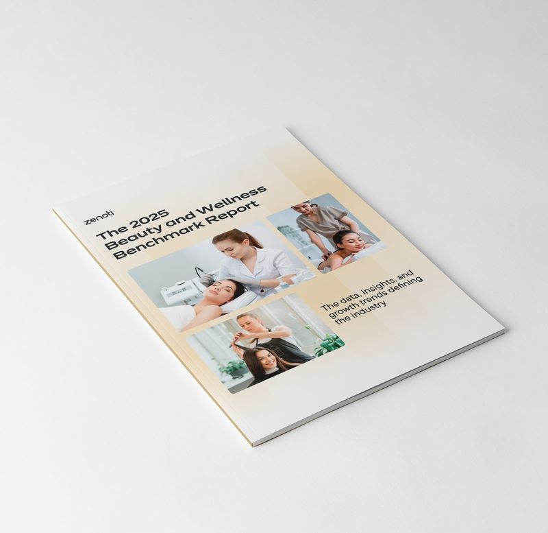 2025 Beauty and Wellness Benchmark Report Mockup